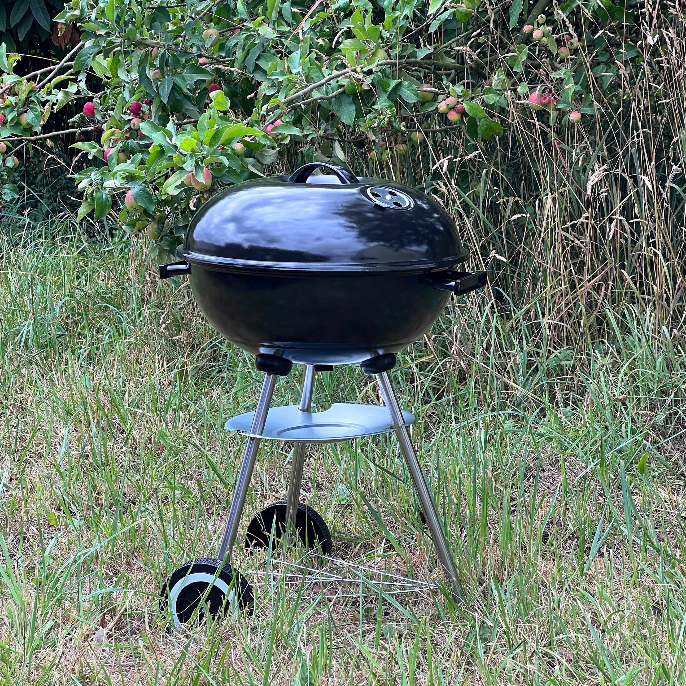 Atom Grills 17" Kettle Tripod Black BBQ