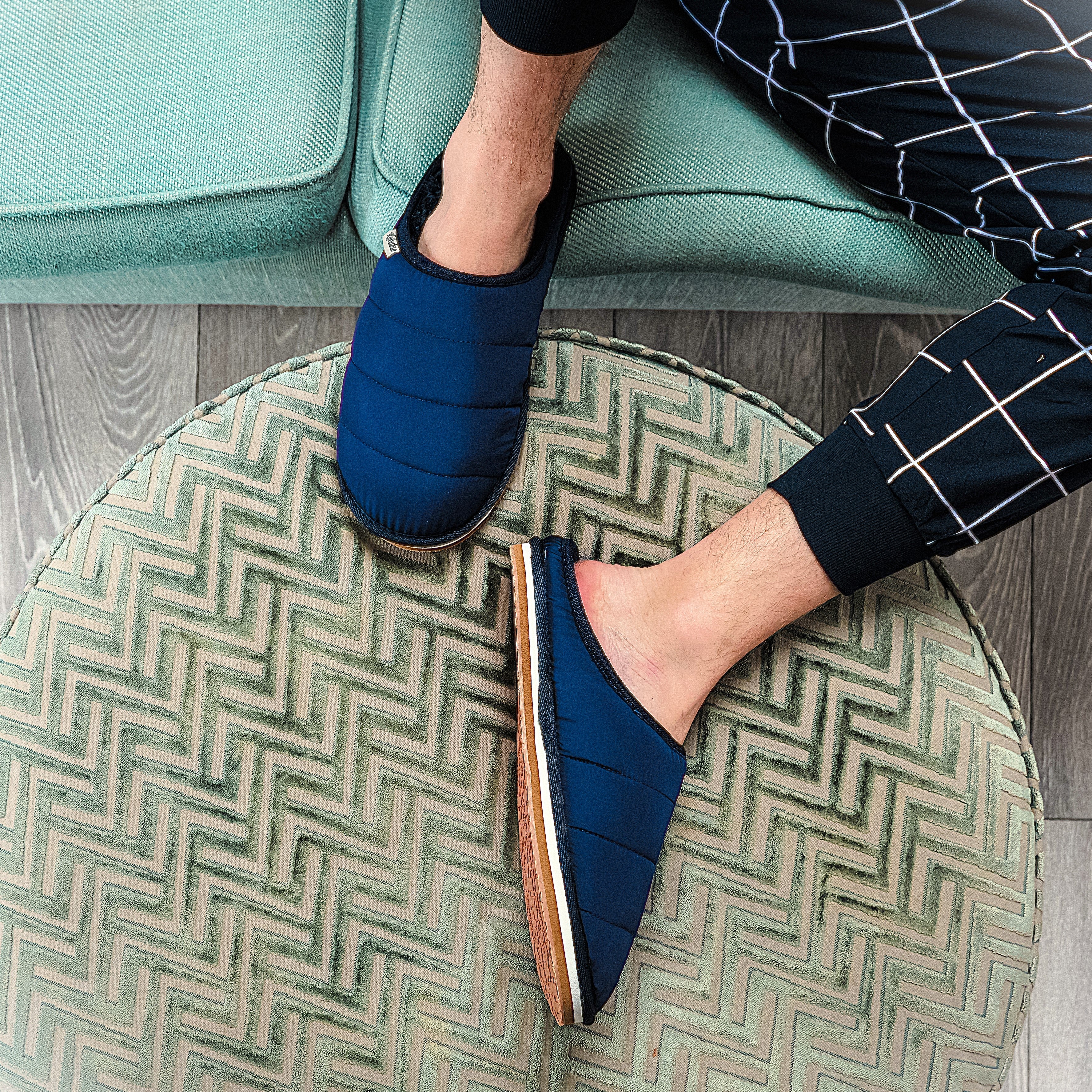 Kalipa Men's Slippers - Navy