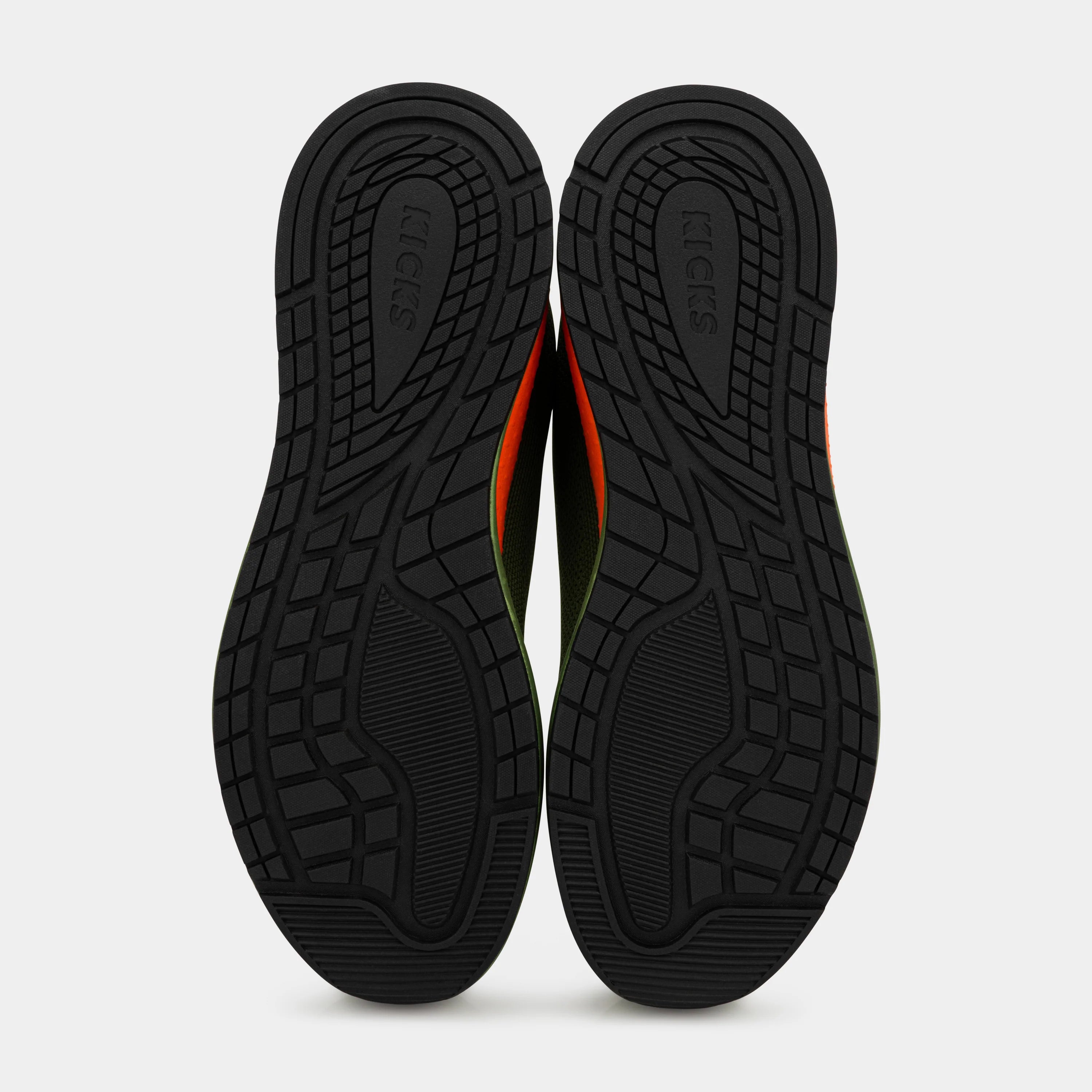 The Kicks ICON Sneakers - Army Green - Various Sizes Available