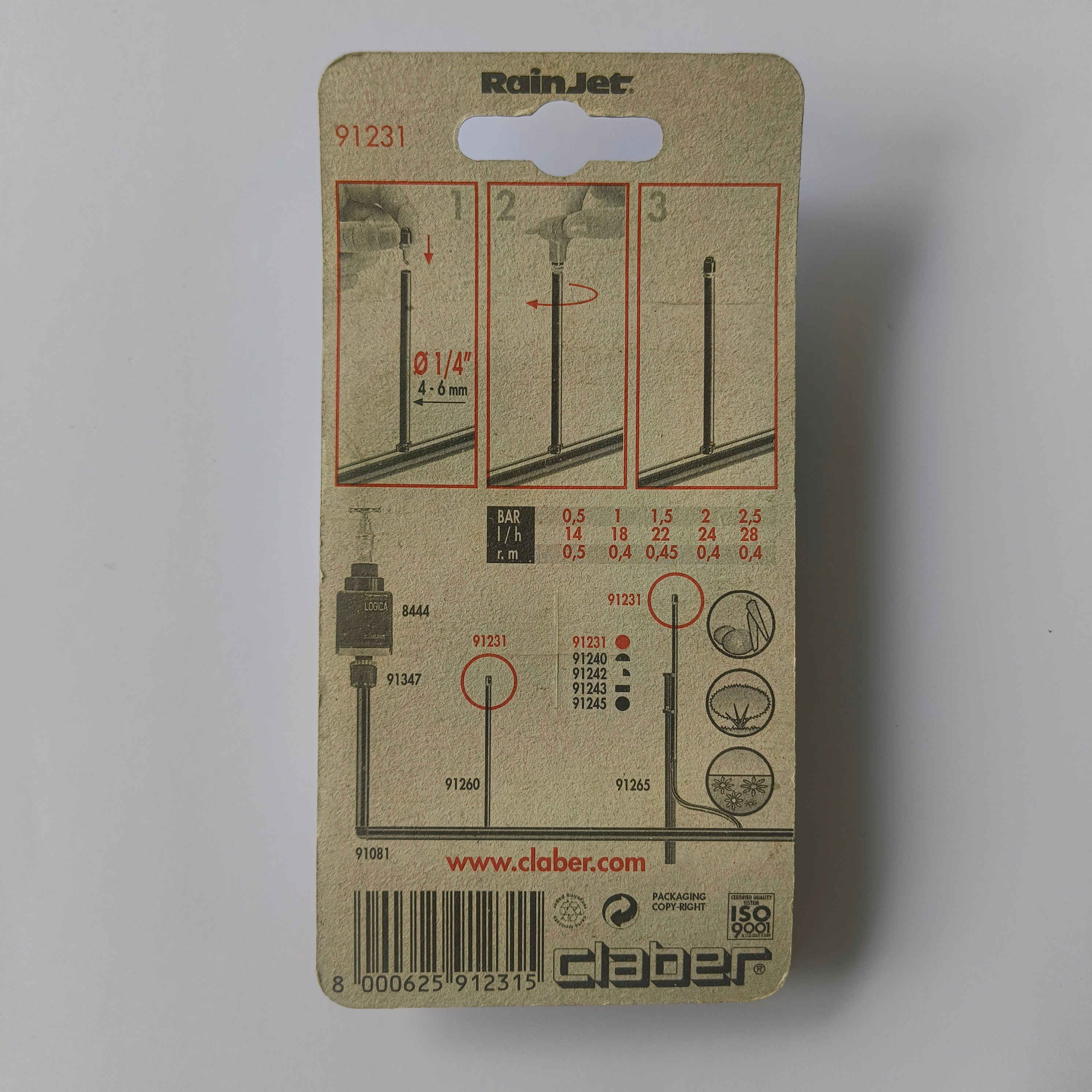 Claber 91231 Micro Sprinklers - 10pcs