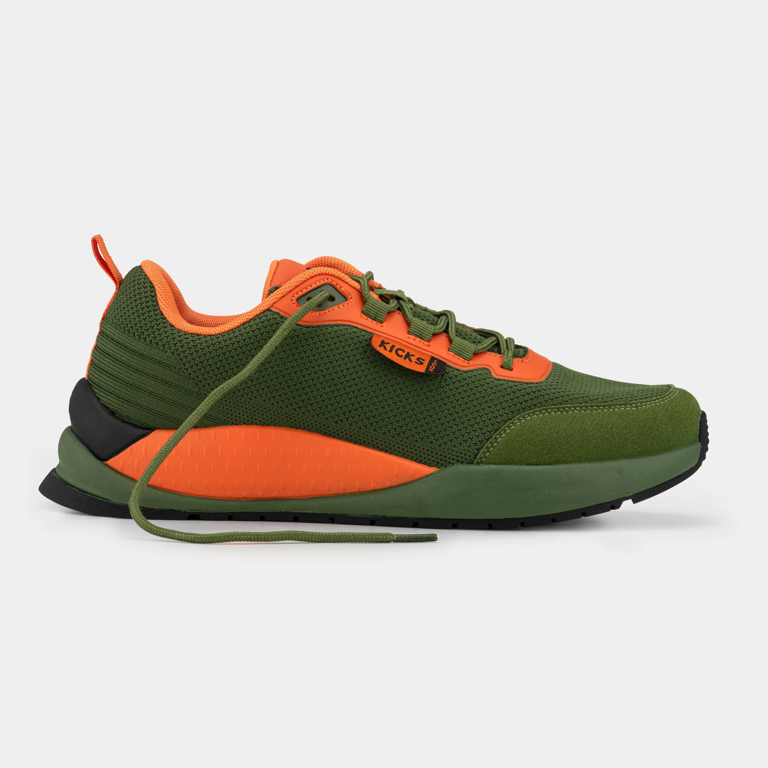 The Kicks ICON Sneakers - Army Green - Various Sizes Available