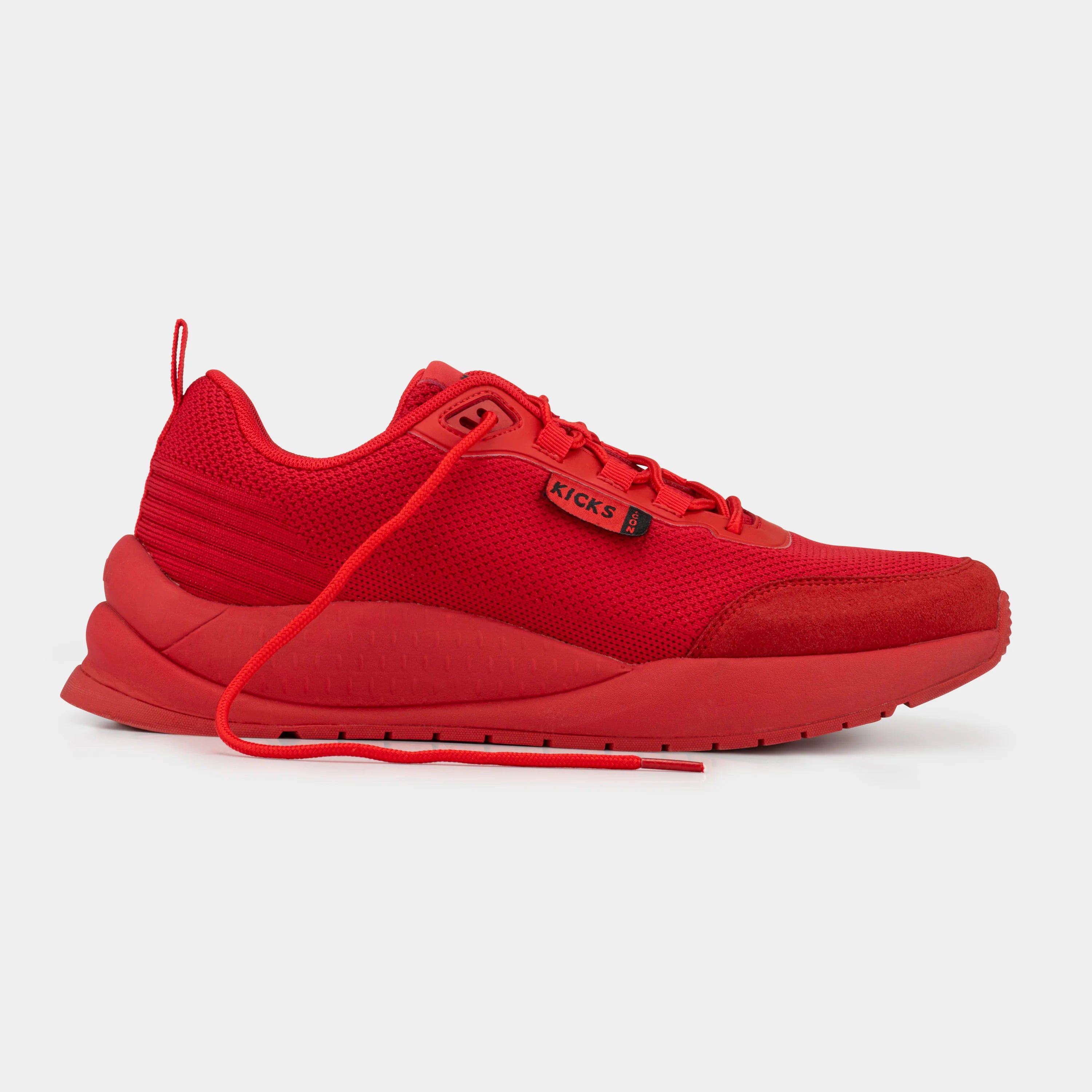 The Kicks ICON Sneakers - Red - Various Sizes Available