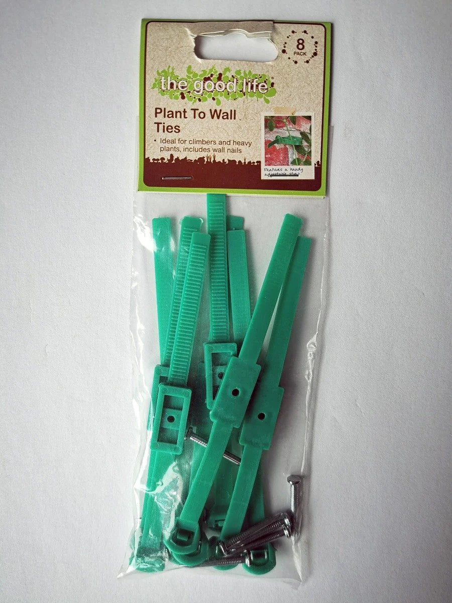 The Good Life Plant To Wall Ties - Pack of 8