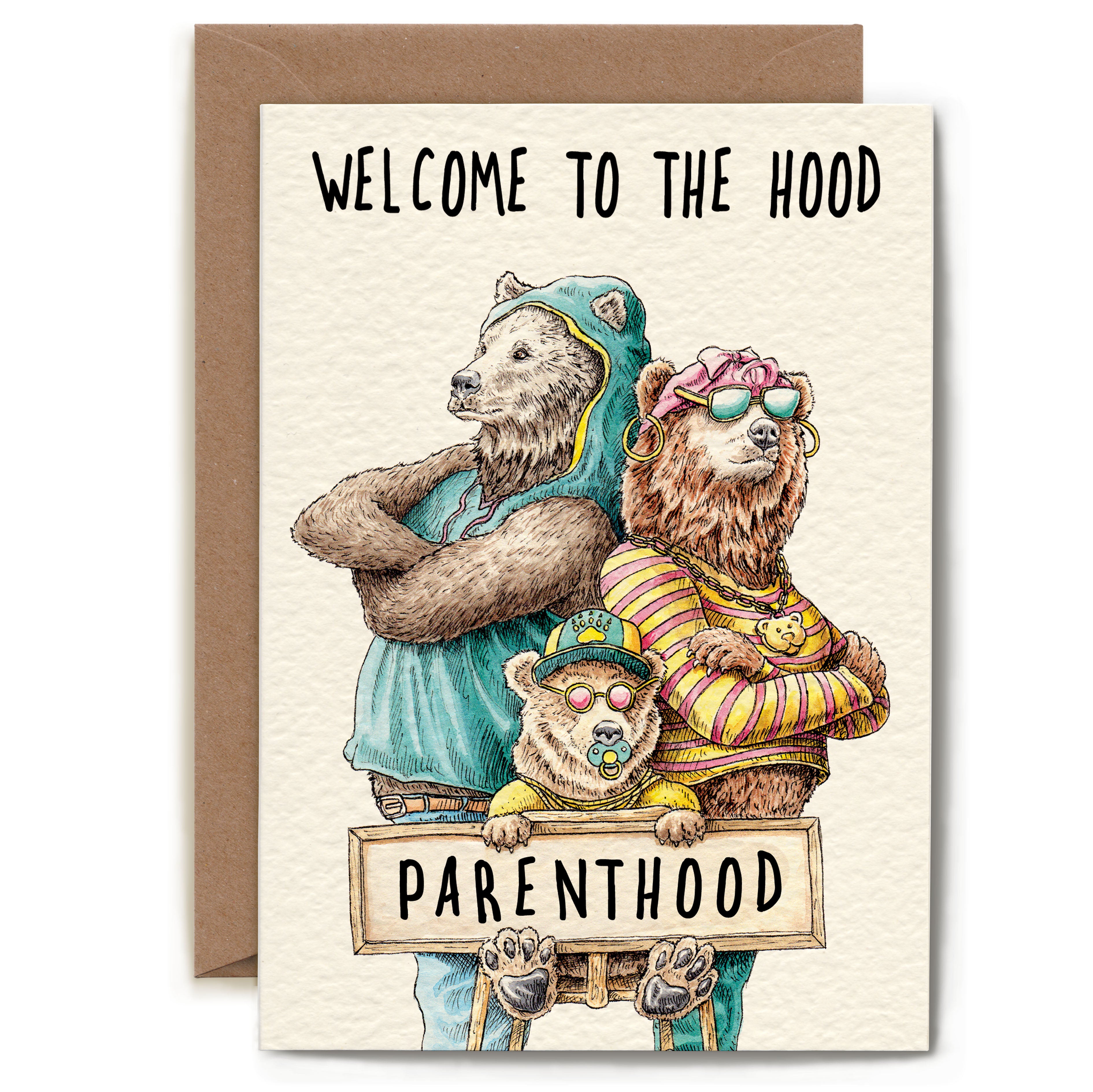 Parenthood Card by Bewilderbeest