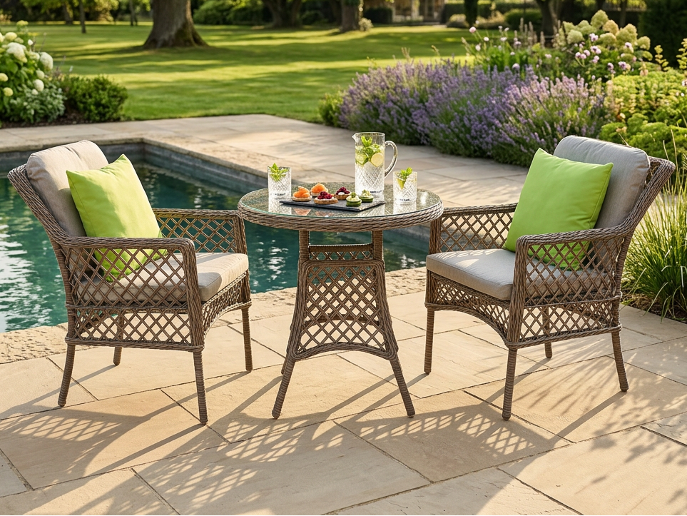 Rose 2 Seat Dining Bistro Set