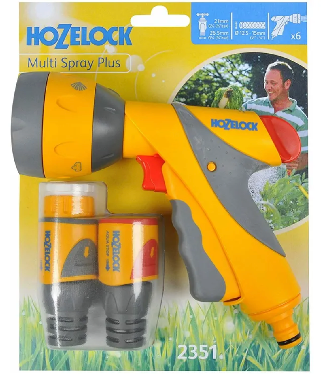Hozelock 2351 Multi Spray PLUS Gun set