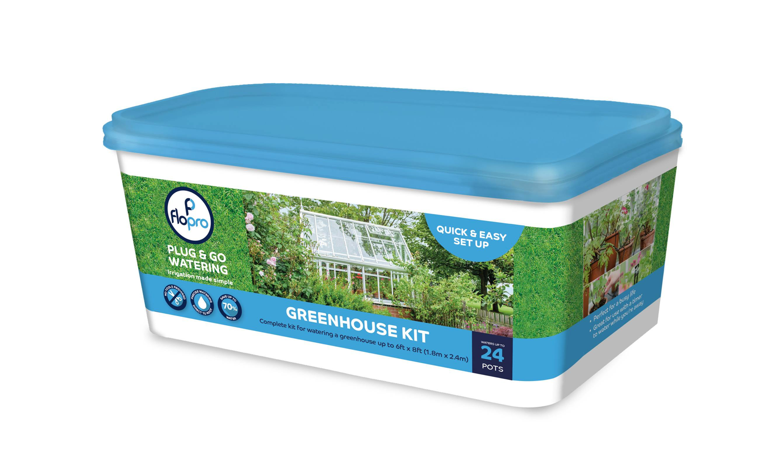 Flopro Plug & Go Watering Kit - Greenhouse