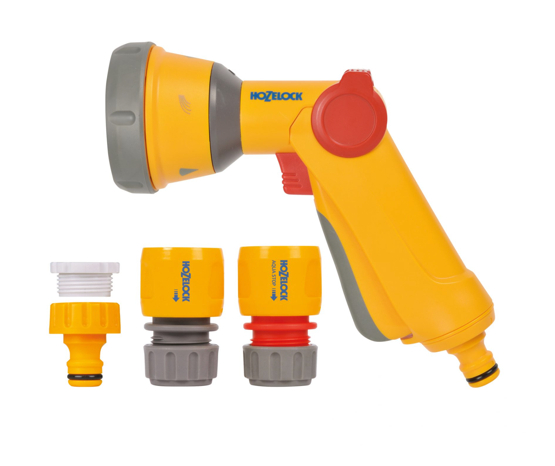 Hozelock 2343 Multi Spray Gun with 3 Fittings