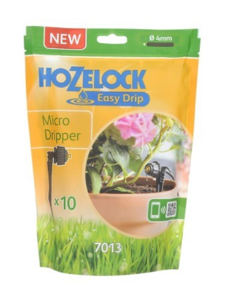 Hozelock 7013 Easy Drip Micro Dripper Pack of 10