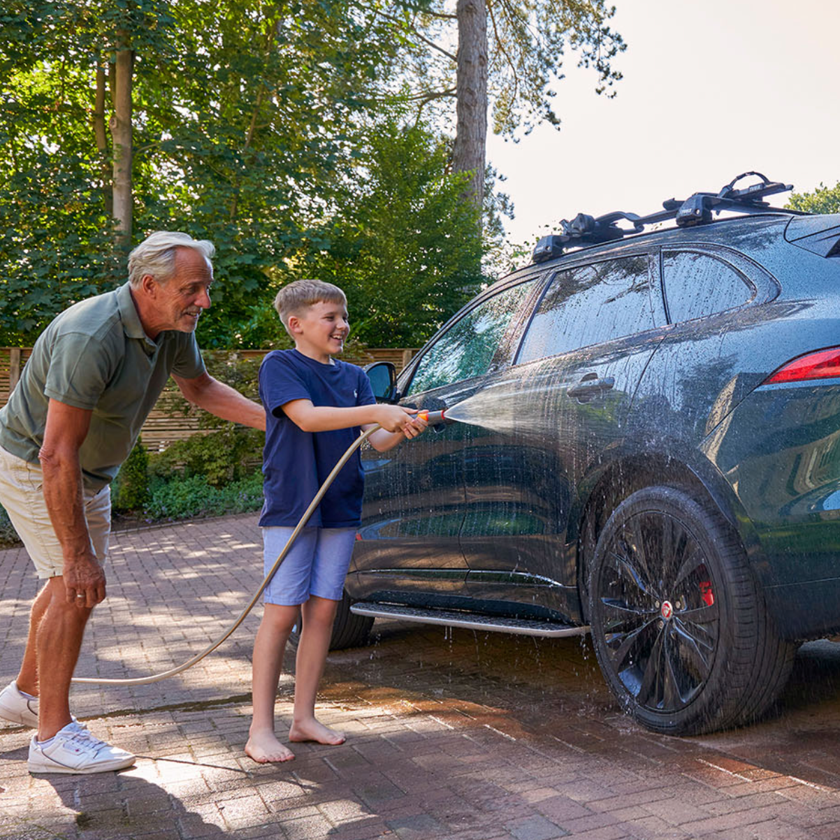 Hozelock 3 in 1 Nozzles & Aquastop Connector