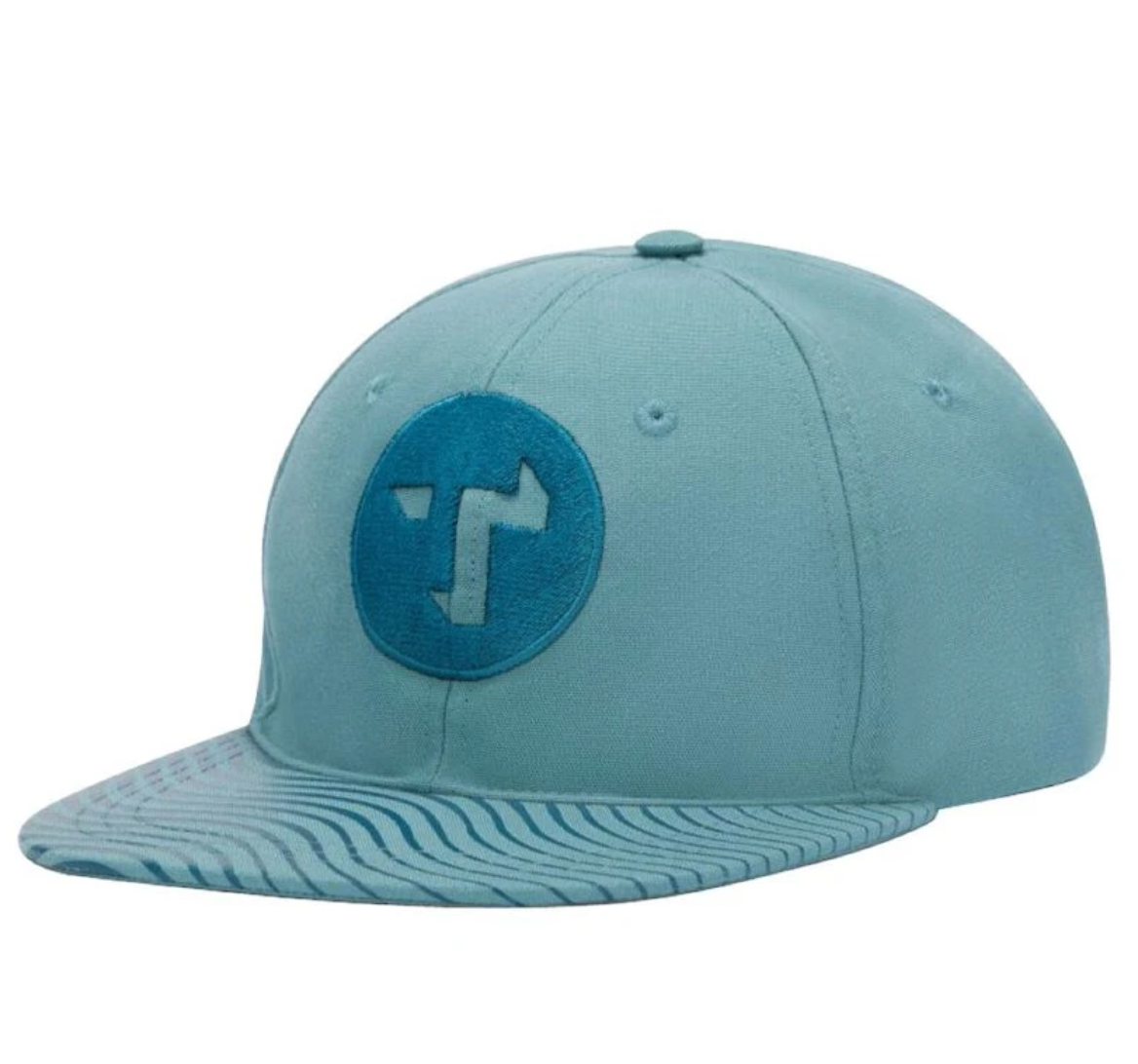Oceantee 100% Recycled Caps - Flat Brim - 3 Colours Available