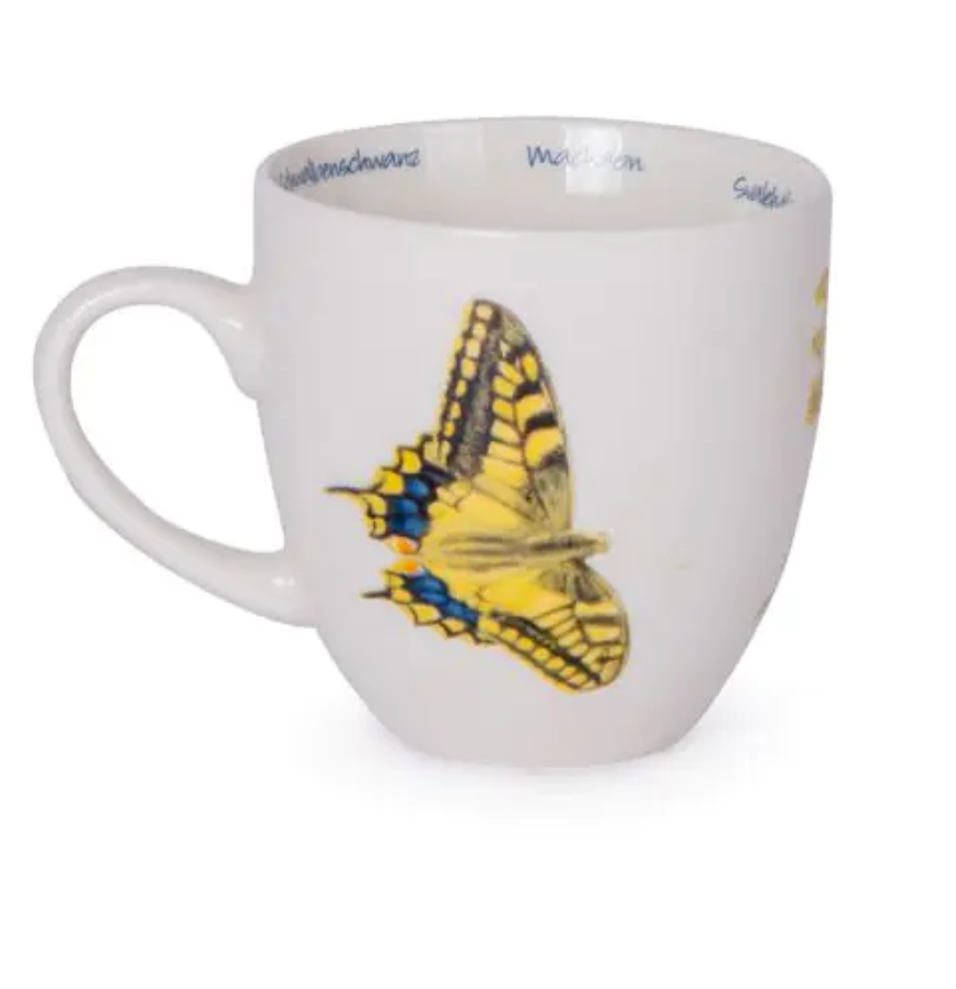 Porcelain Bird Mugs by Elwin van der Kolk