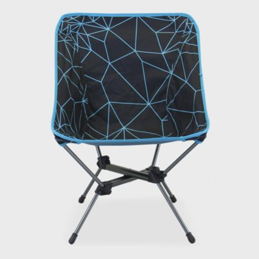 Portal Outdoor - Lightweight Folding Camping Chair - "Malta" Blue/Black