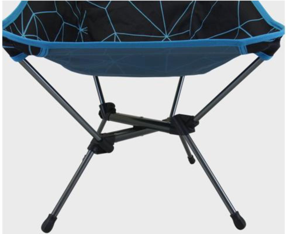 Portal Outdoor - Lightweight Folding Camping Chair - "Malta" Blue/Black