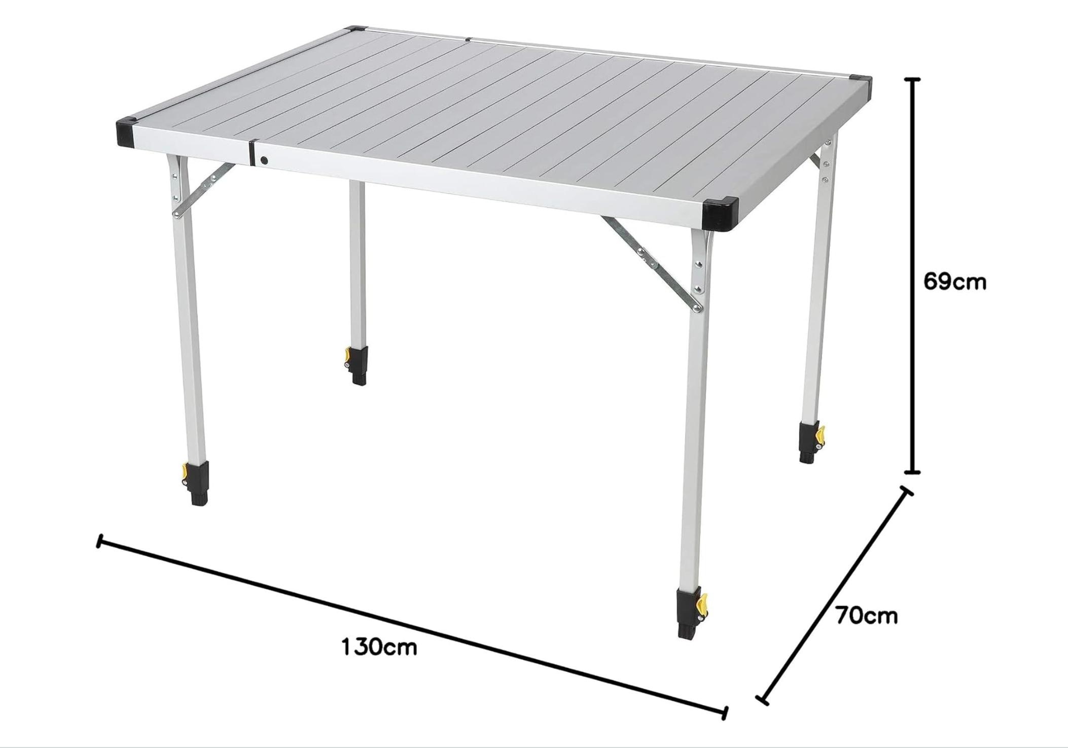 Bel Sol - Jannik Foldable Portable Camping Table