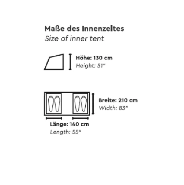 Tambu Agnikunda - 4 Person Trekking Vis a Vis Tent - 50% OFF