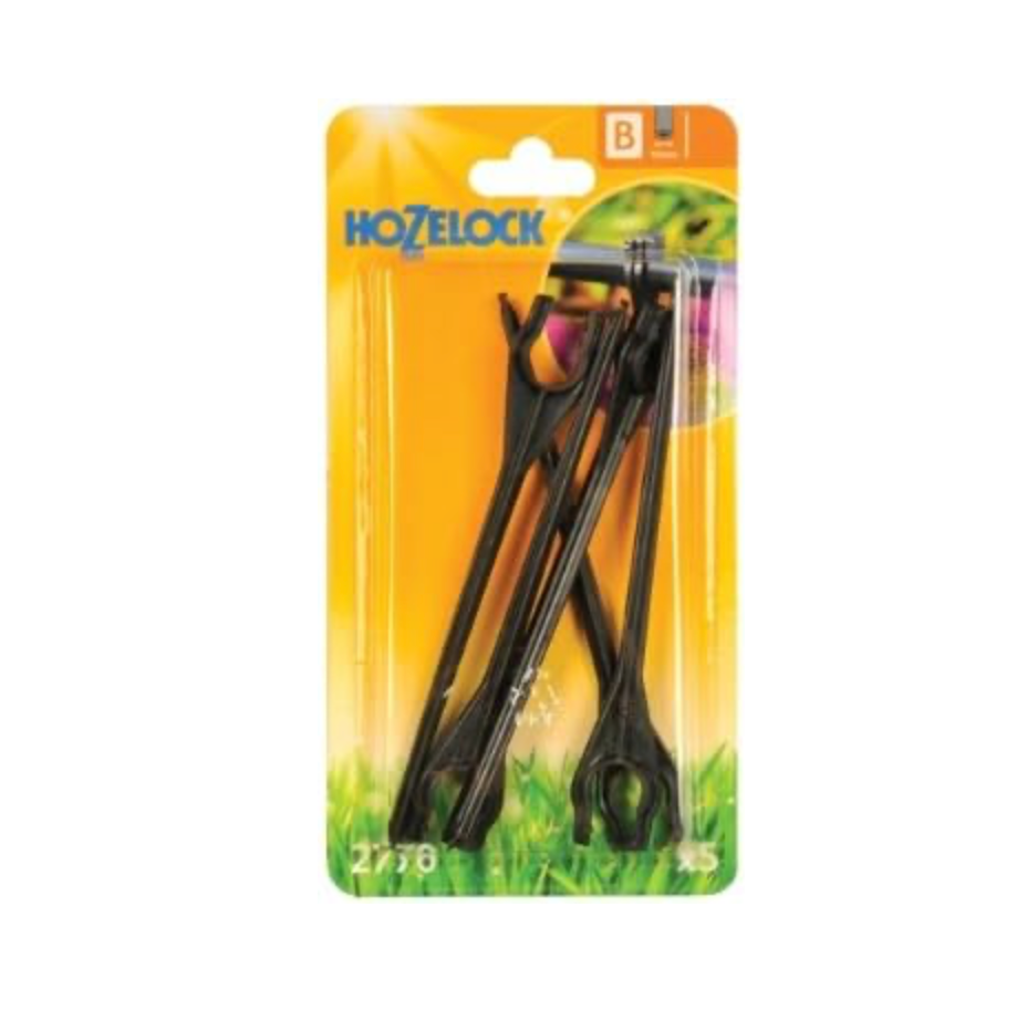 Hozelock 2770  13mm Peg Stakes - Pack of 5