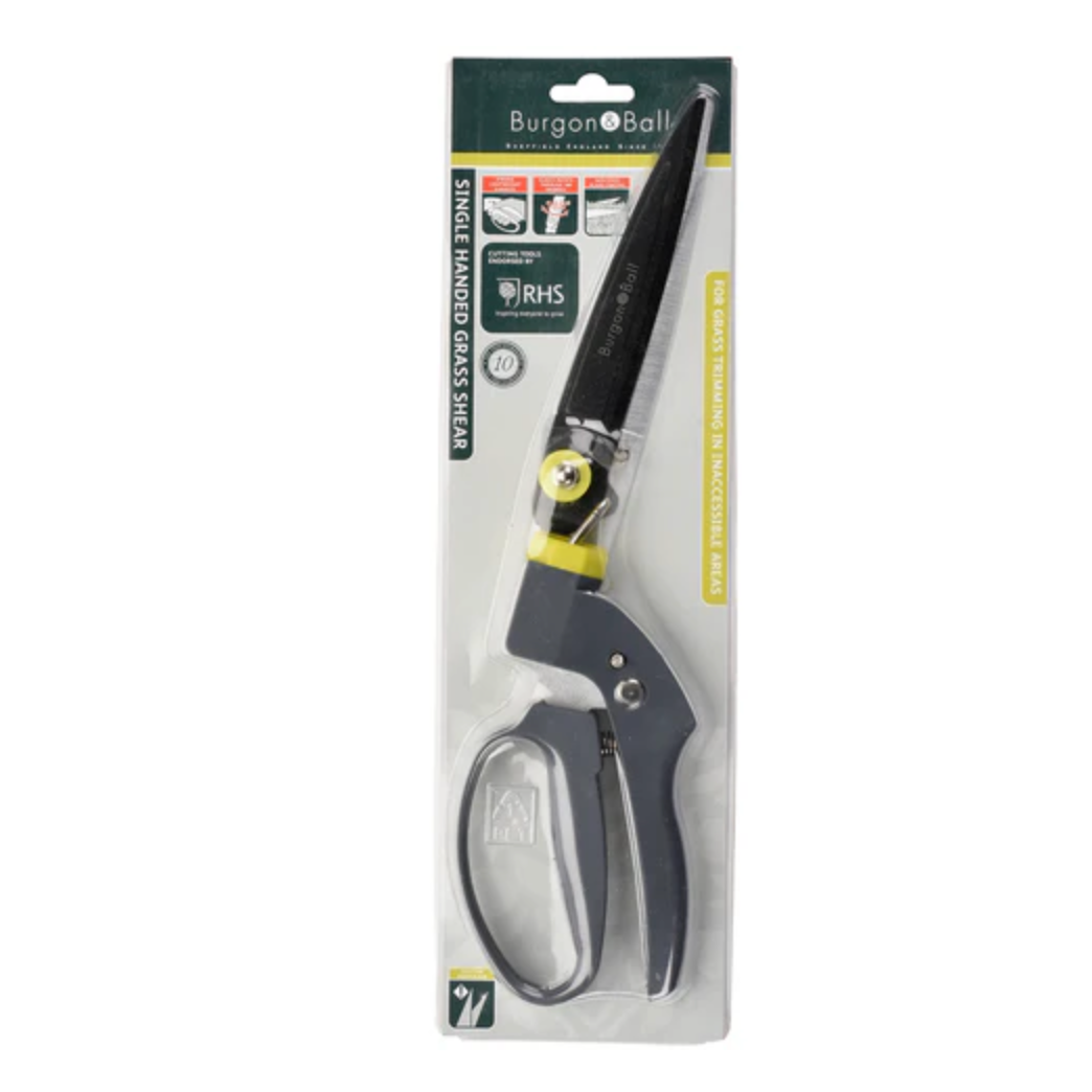 Burgon & Ball Single Handed Grass Shears - RHS Endorsed