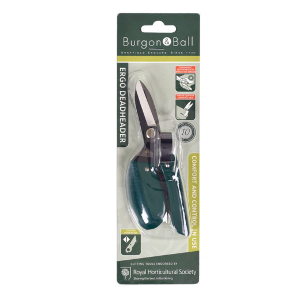 Burgon & Ball Ergo Dead Header Shears - RHS Endorsed