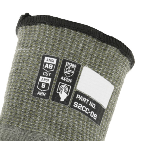 Mechanix Wear SpeedKnit Safety Work Glove - Extreme Cut Cut Resistant Level F - Touchscreen Capable