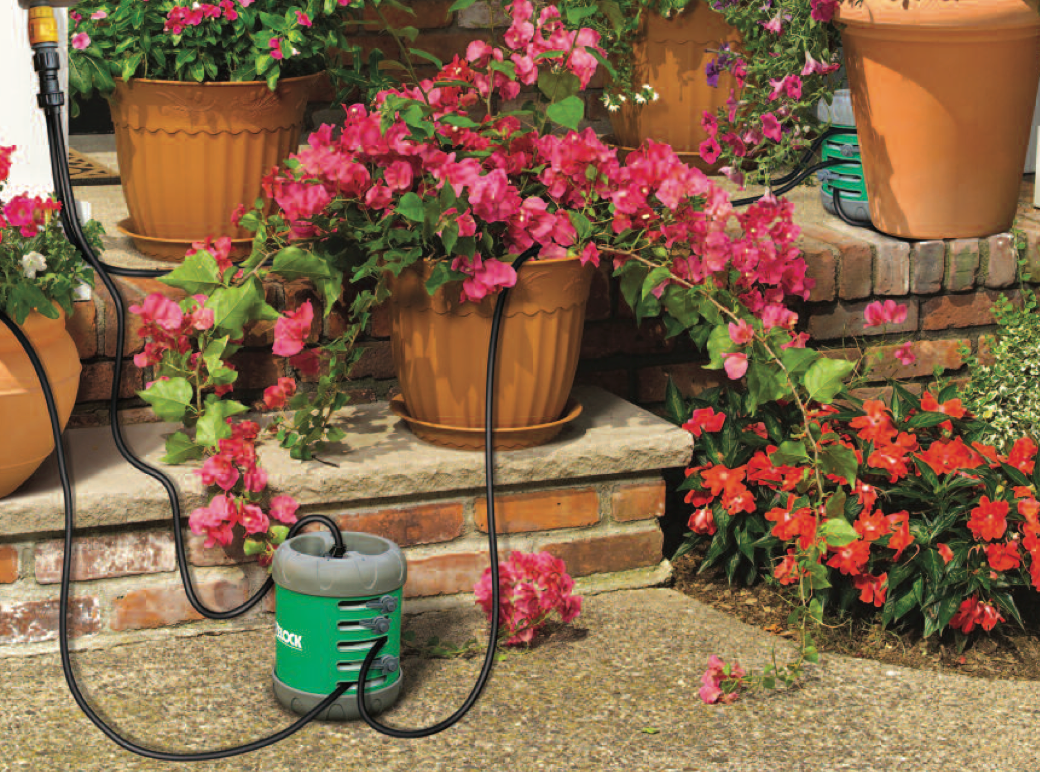 Hozelock 2822 Greenhouse Watering Kit - worn packaging