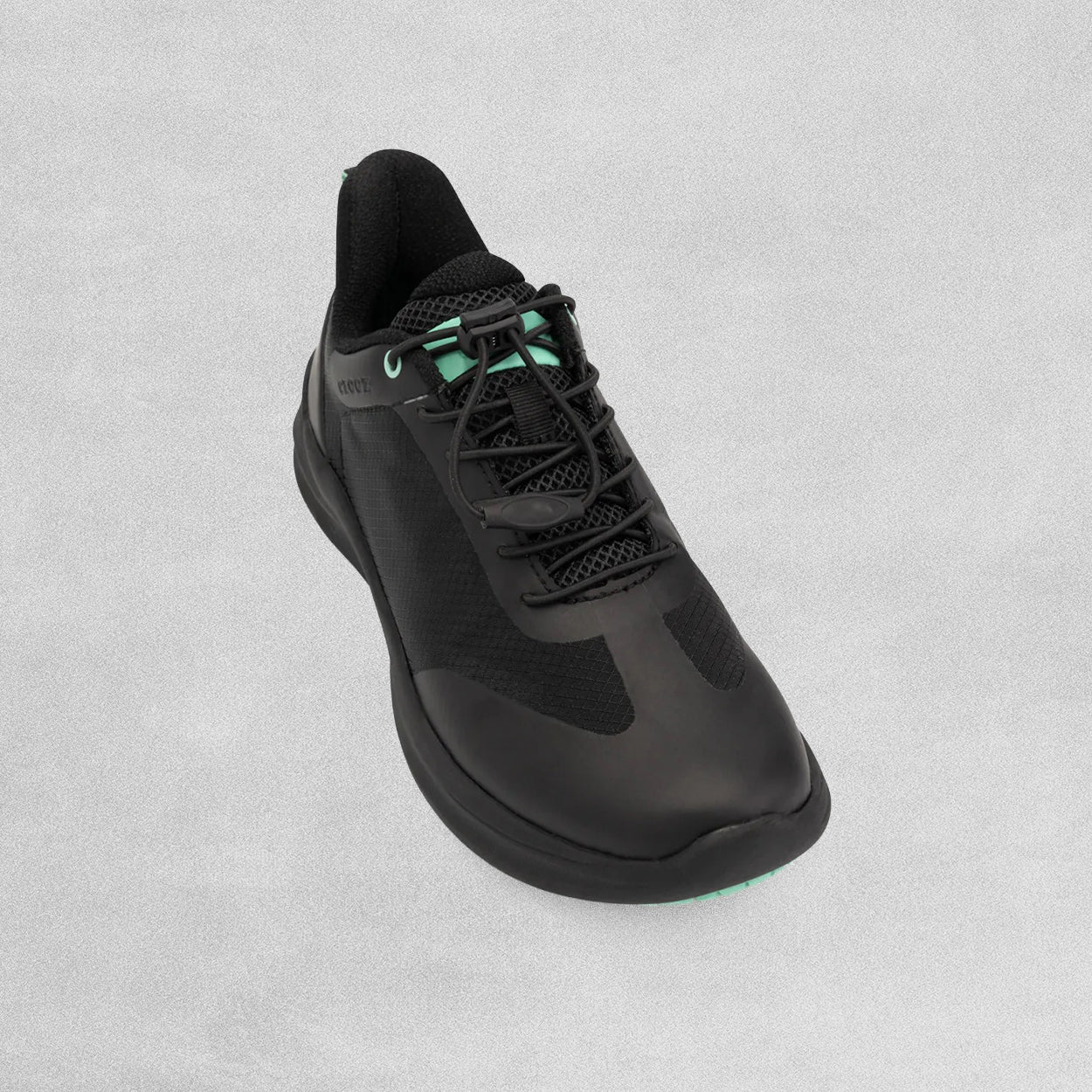 ezeez 24/7 Comfort Ladies Workwear Trainer Stella Spearmint - Black