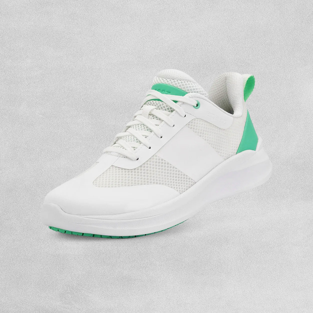 ezeez 24/7 Comfort Ladies Workwear Trainer Stella Spearmint - White