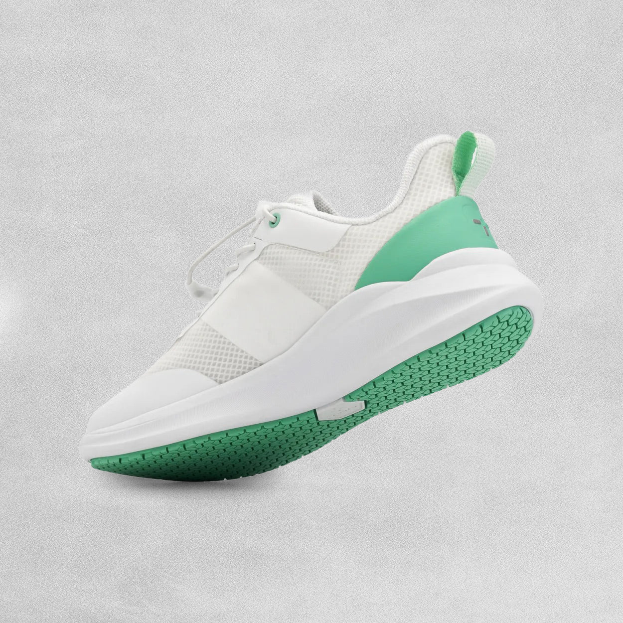 ezeez 24/7 Comfort Ladies Workwear Trainer Stella Spearmint - White