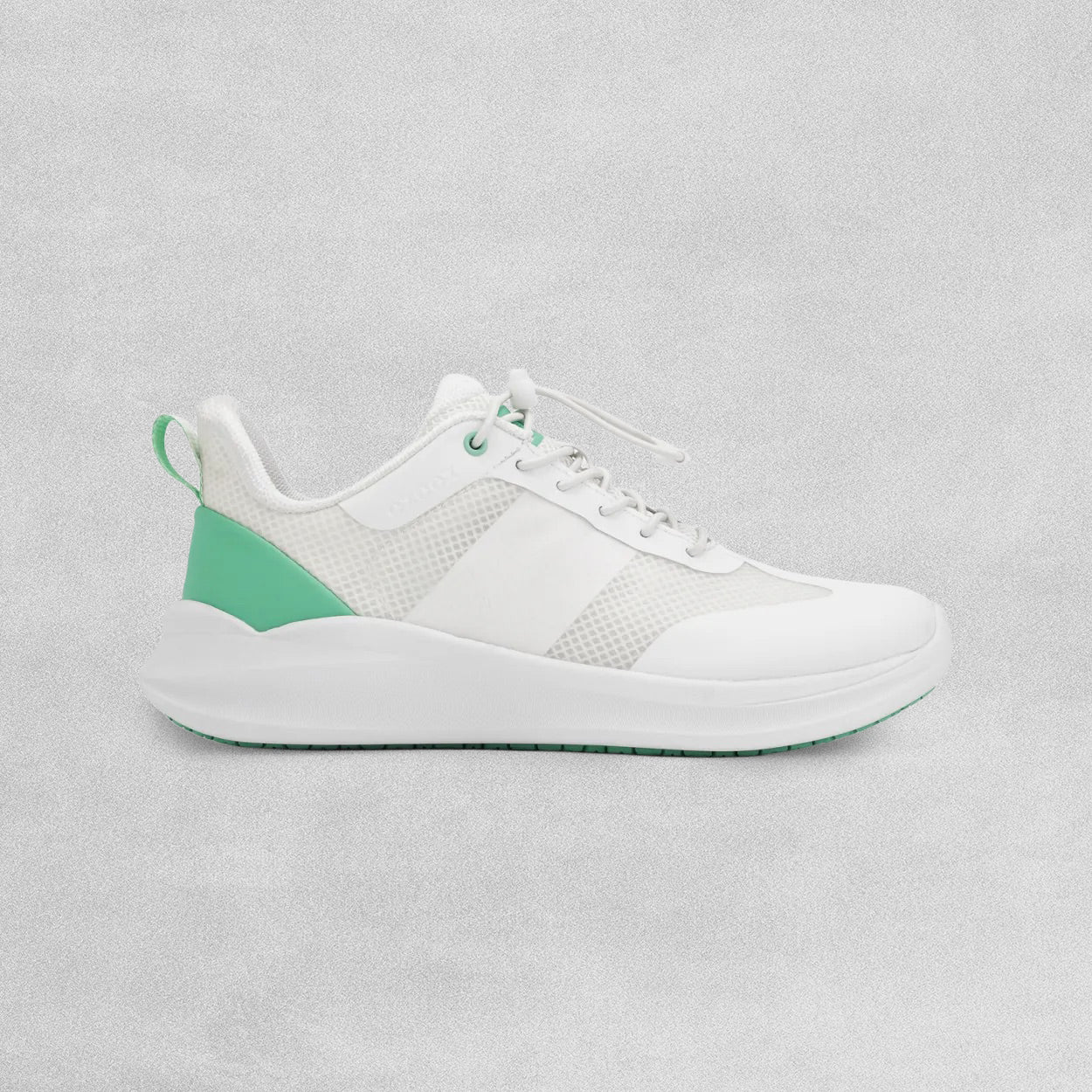 ezeez 24/7 Comfort Ladies Workwear Trainer Stella Spearmint - White