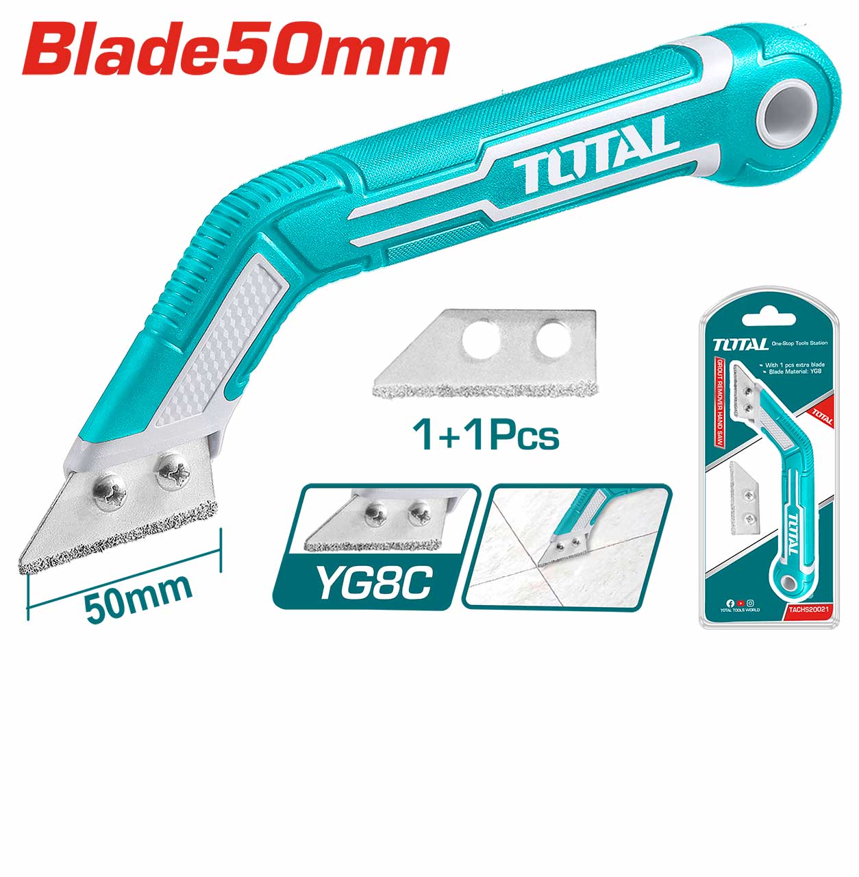 Total Grout Remover Hand Saw - 200mm - TACHS20021