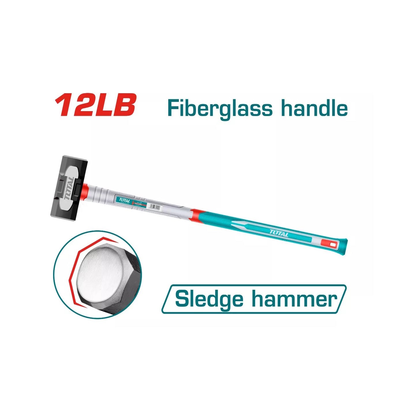 Total Sledge Hammer - 12lbs - THSM61598