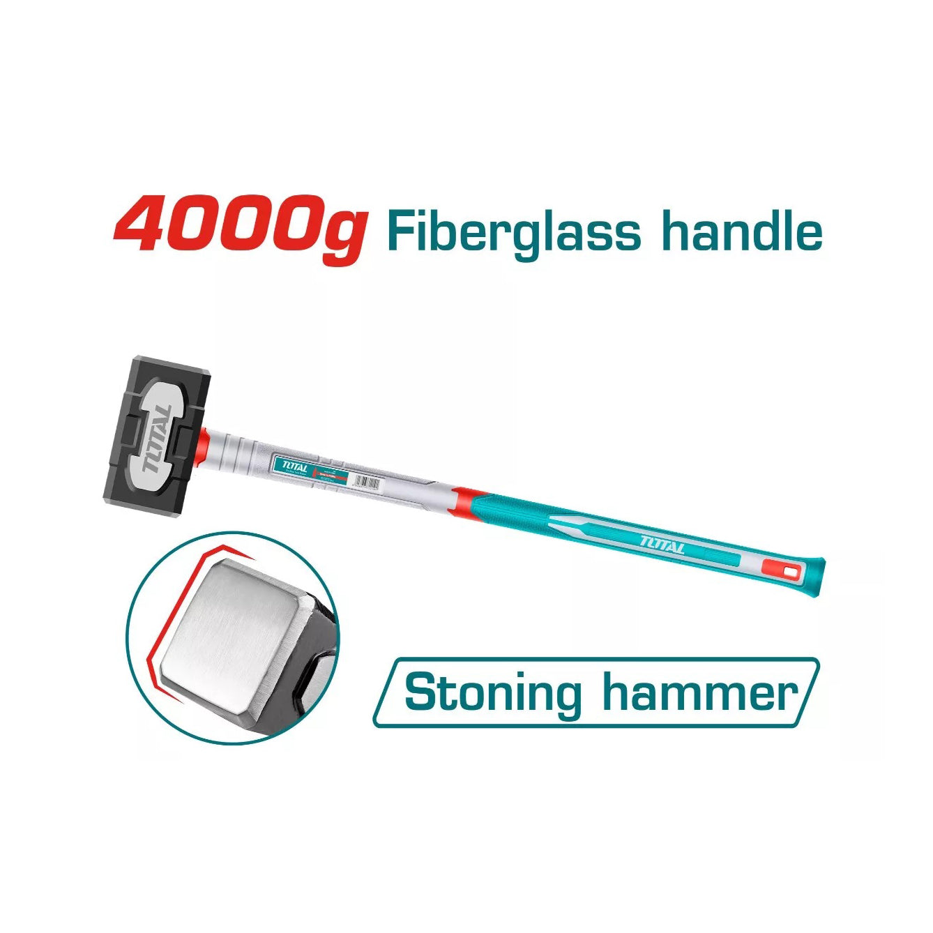 Total Stoning Hammer - 4kg - THSTH63498