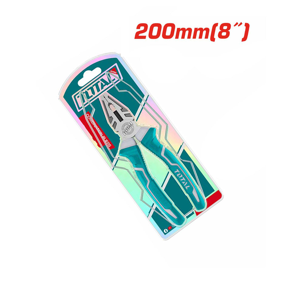 Total Combination Pliers 200mm 8" - THT110806P