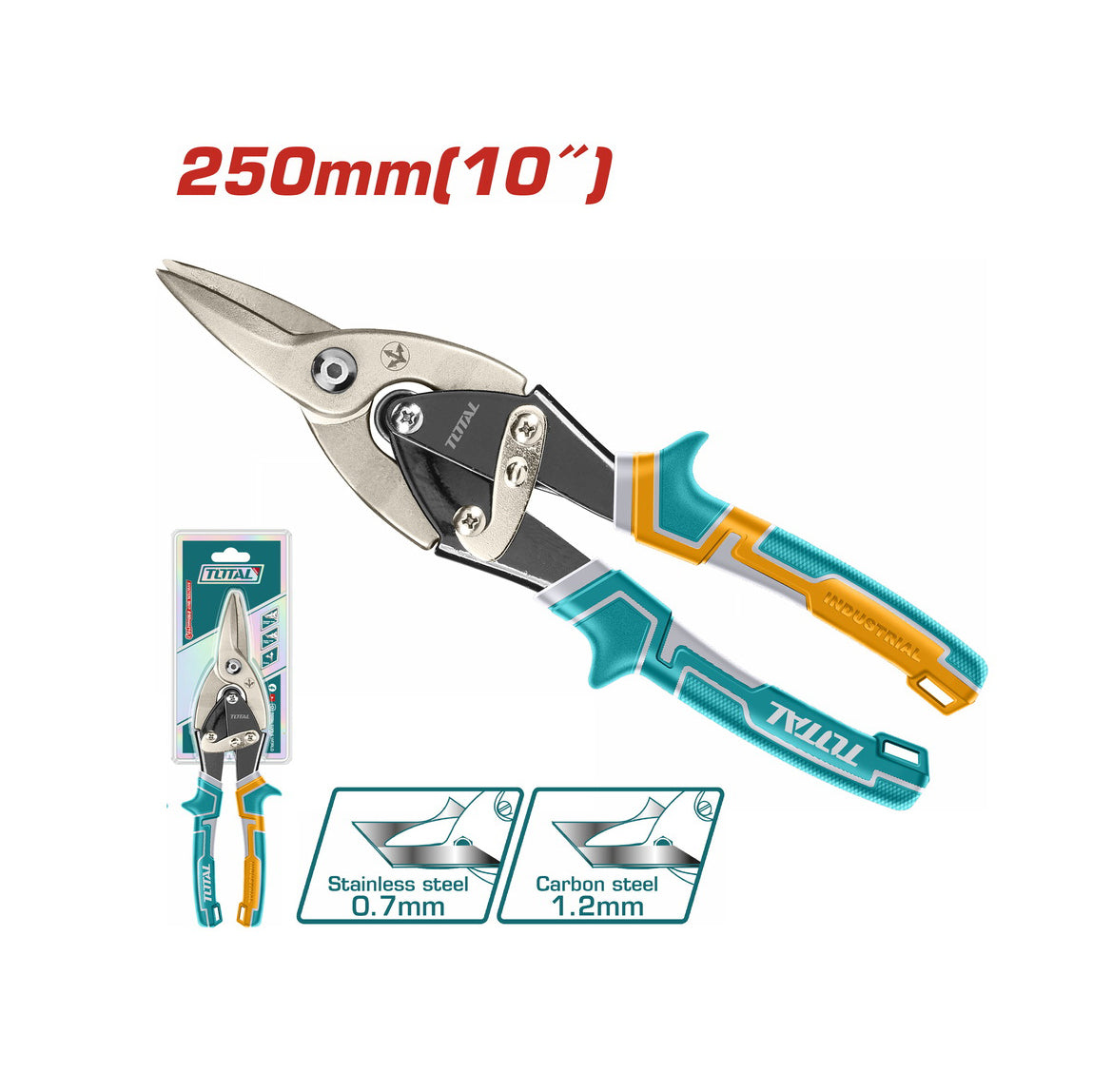 Total Straight Aviation Snip - 250mm - THT522106