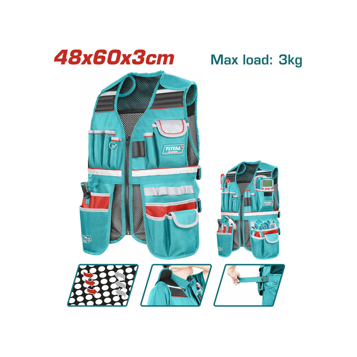 Total Tool Vest - TTVT16025