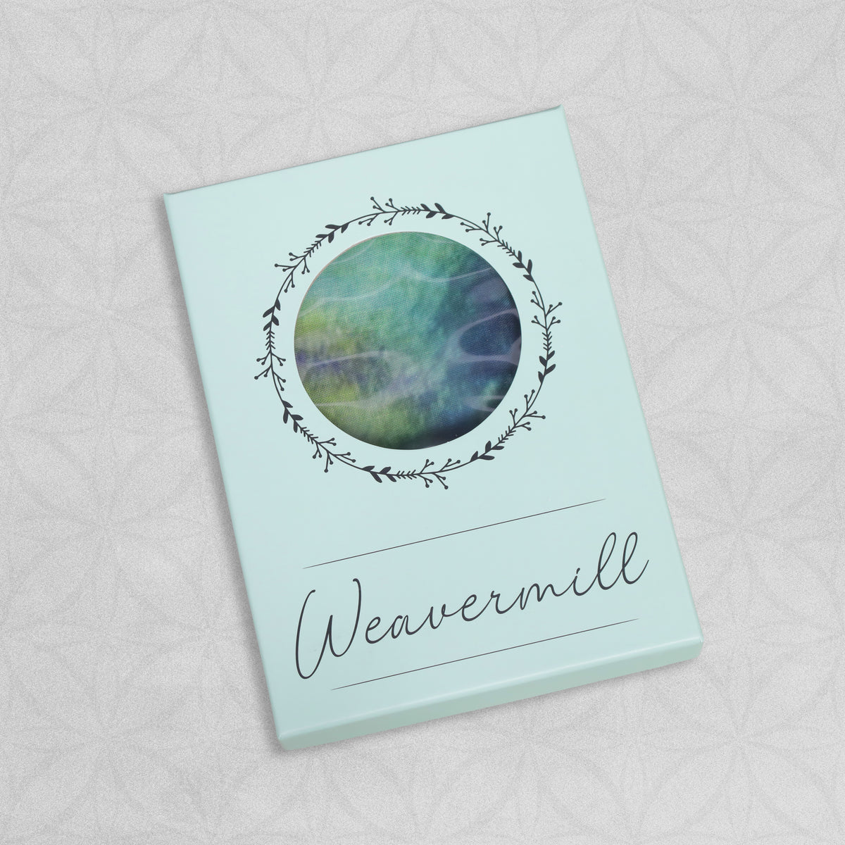 Weavermill Boxed Vintage Scarf " Watercolour" - Various Colours