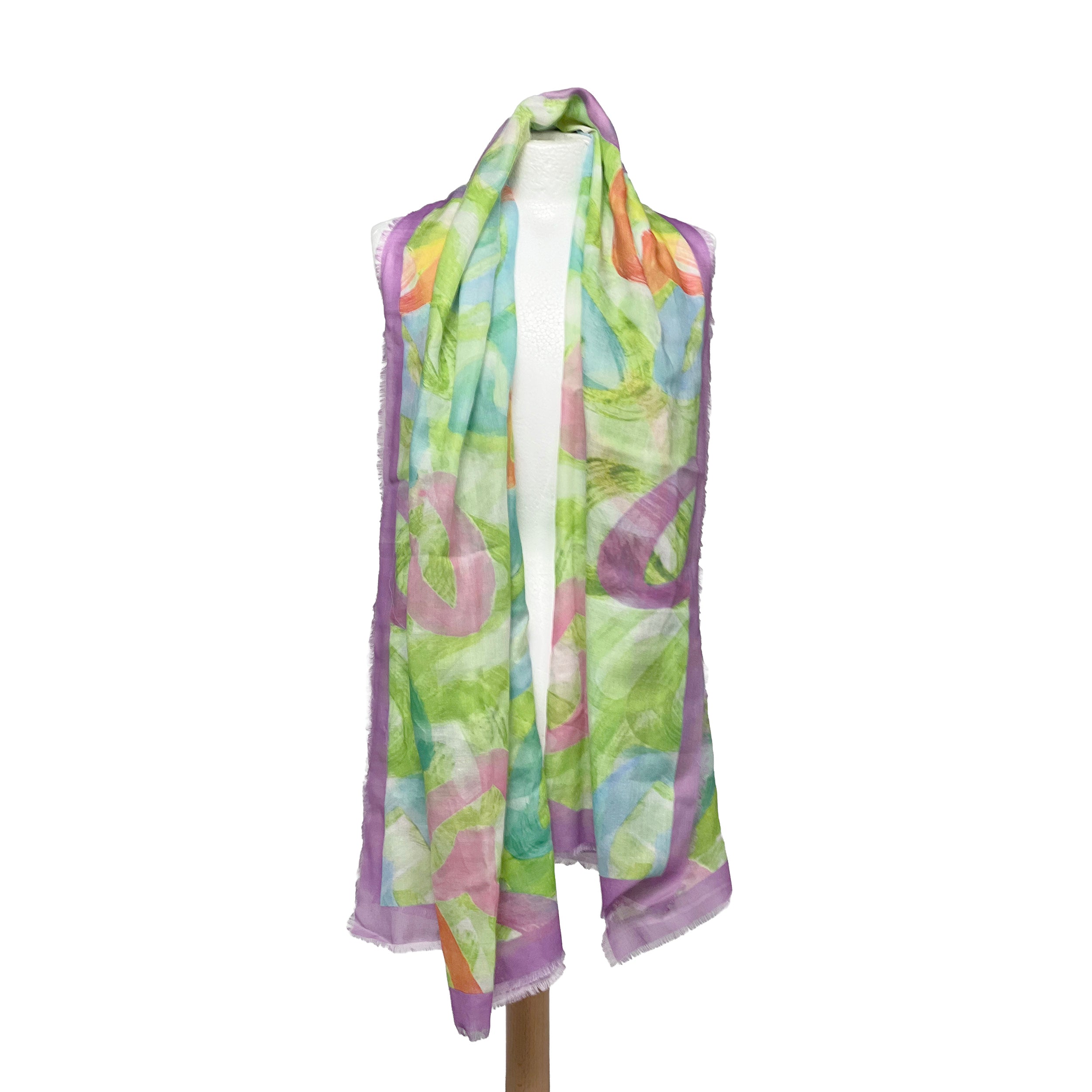 Weavermill Boxed Vintage Scarf " Brushed Hearts" - Various Colours