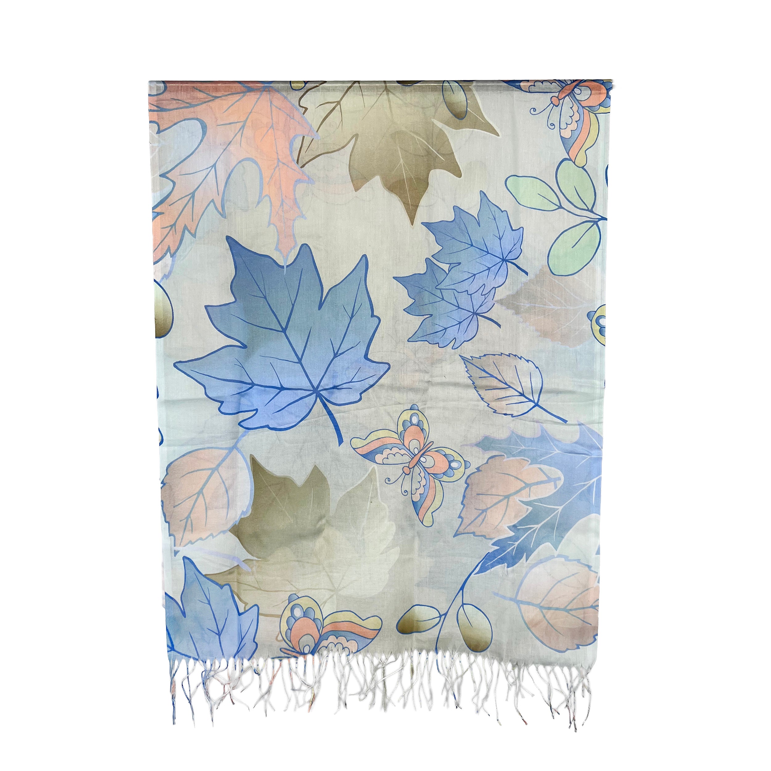 Weavermill Boxed Vintage Scarf " Butterfly Fringed " various colours