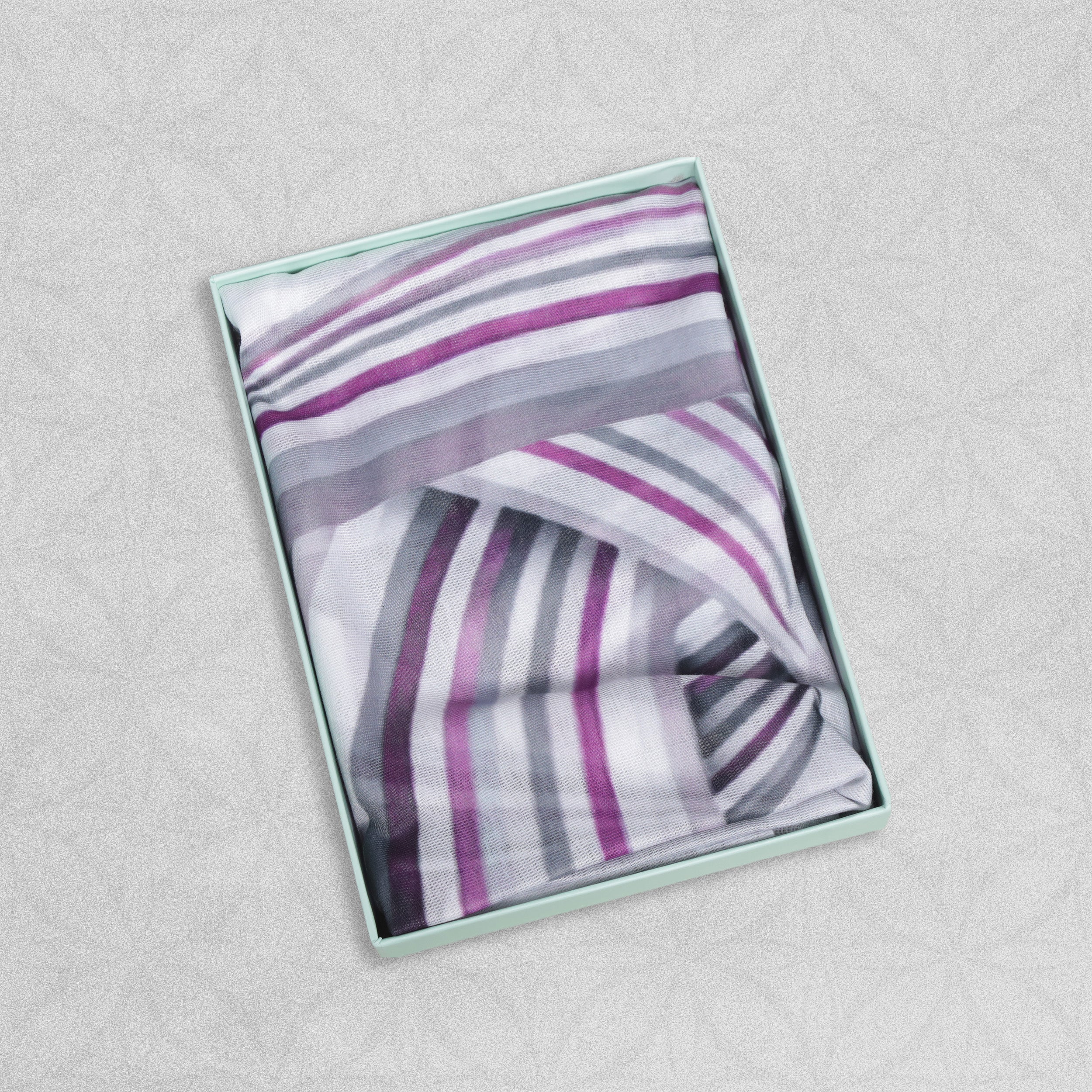 Weavermill Boxed Vintage Scarf " Ribbon Fringe " various colours