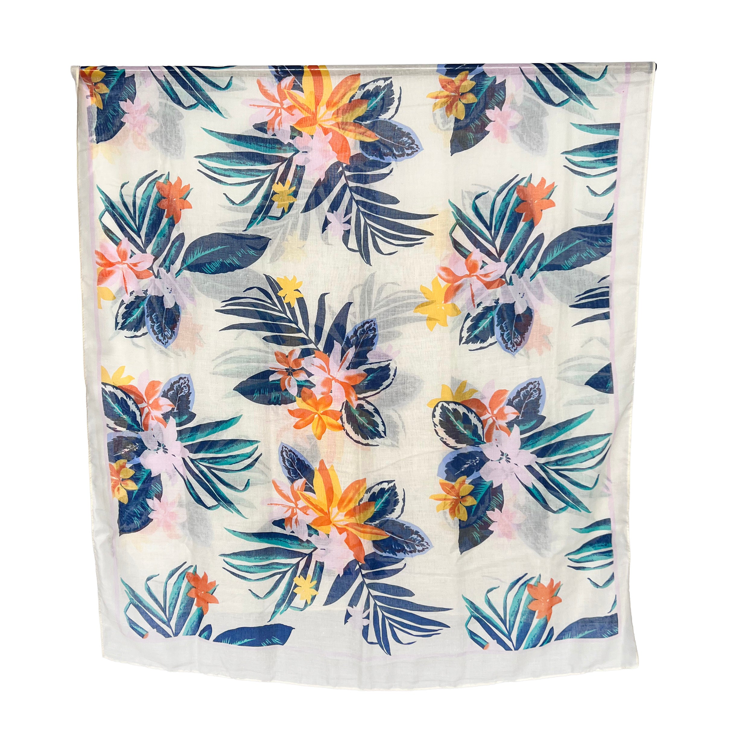 Weavermill Boxed Vintage Scarf " Hawaiian Floral" - Various Colours