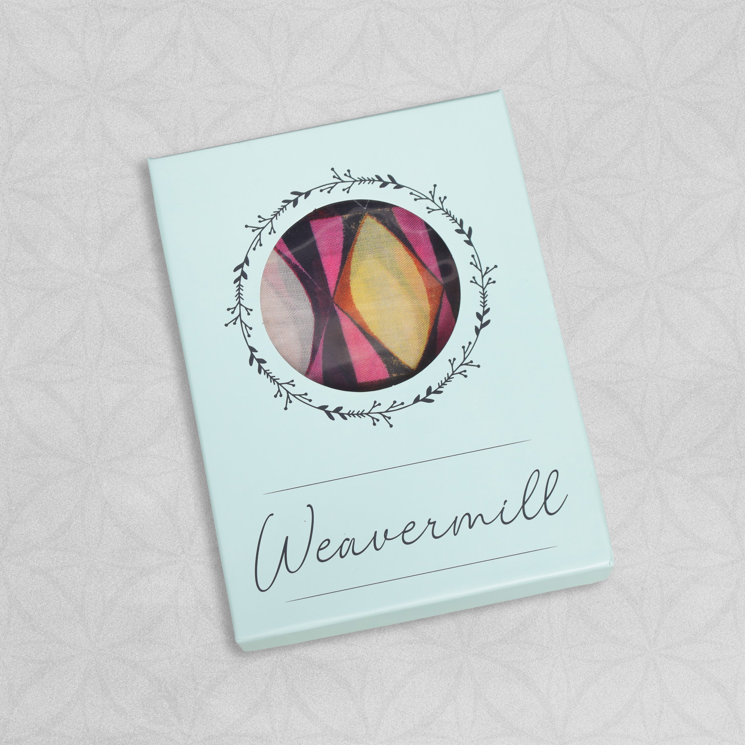 Weavermill Boxed Vintage Scarf " Vintage Diamond " various colours