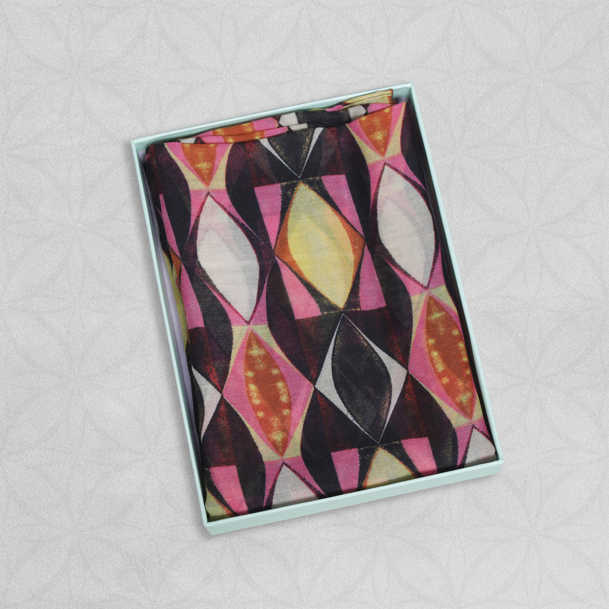 Weavermill Boxed Vintage Scarf " Vintage Diamond " various colours