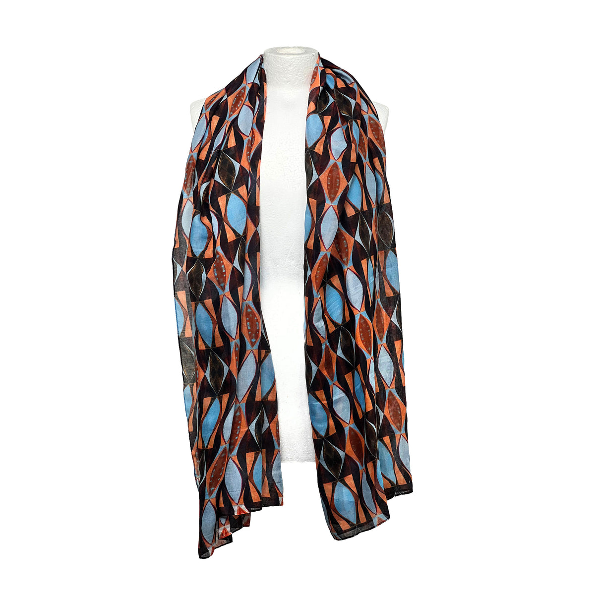 Weavermill Boxed Vintage Scarf " Vintage Diamond " various colours