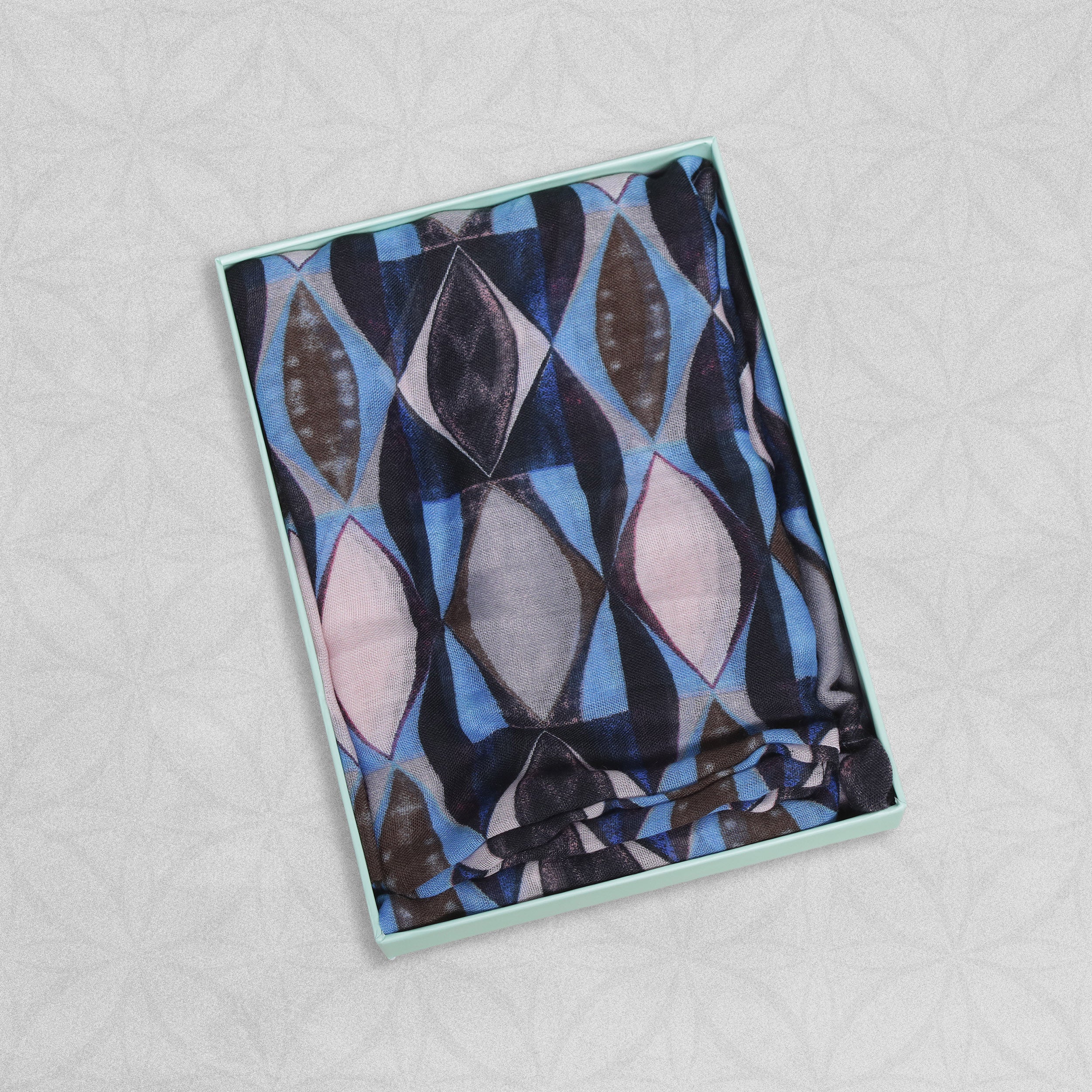 Weavermill Boxed Vintage Scarf " Vintage Diamond " various colours
