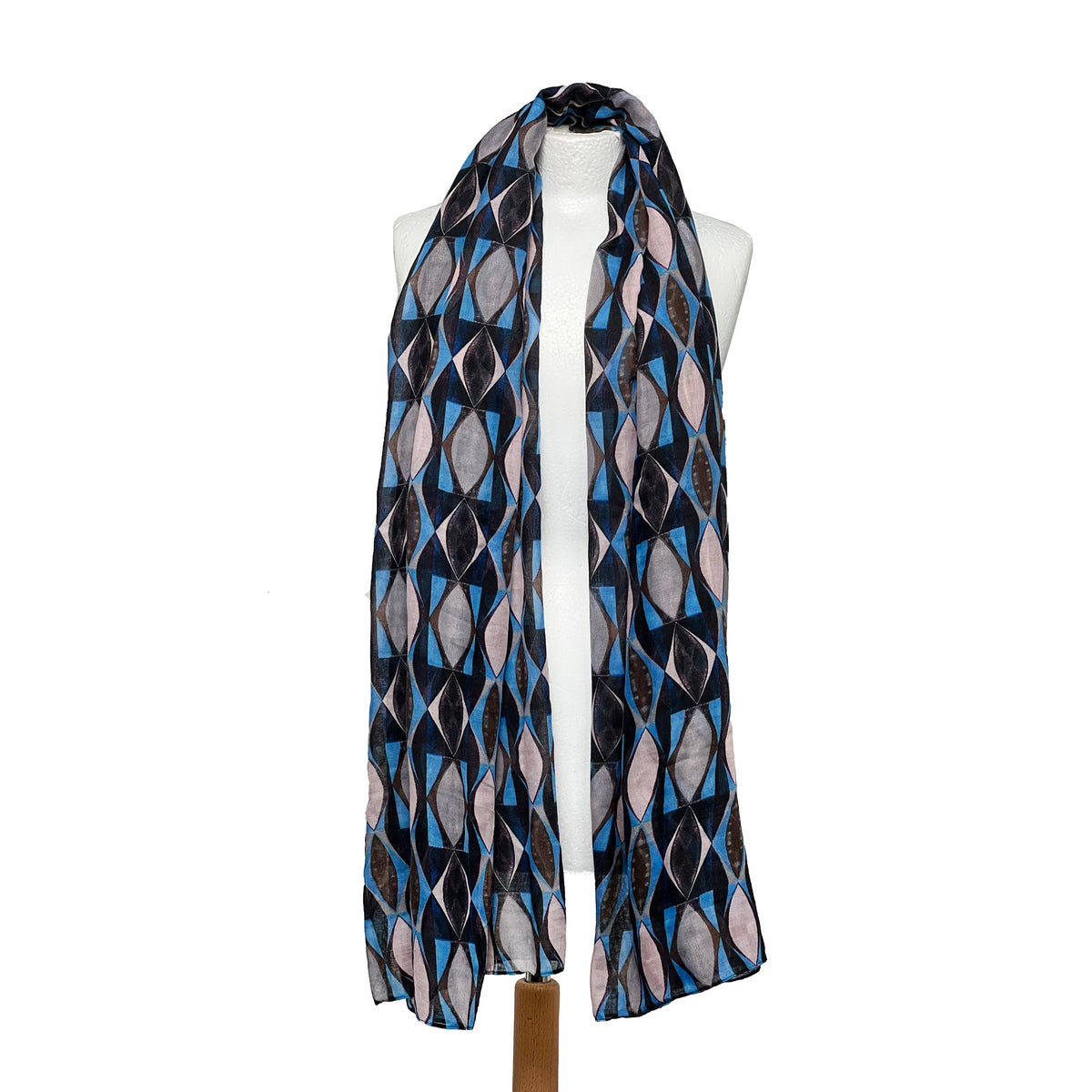 Weavermill Boxed Vintage Scarf " Vintage Diamond " various colours