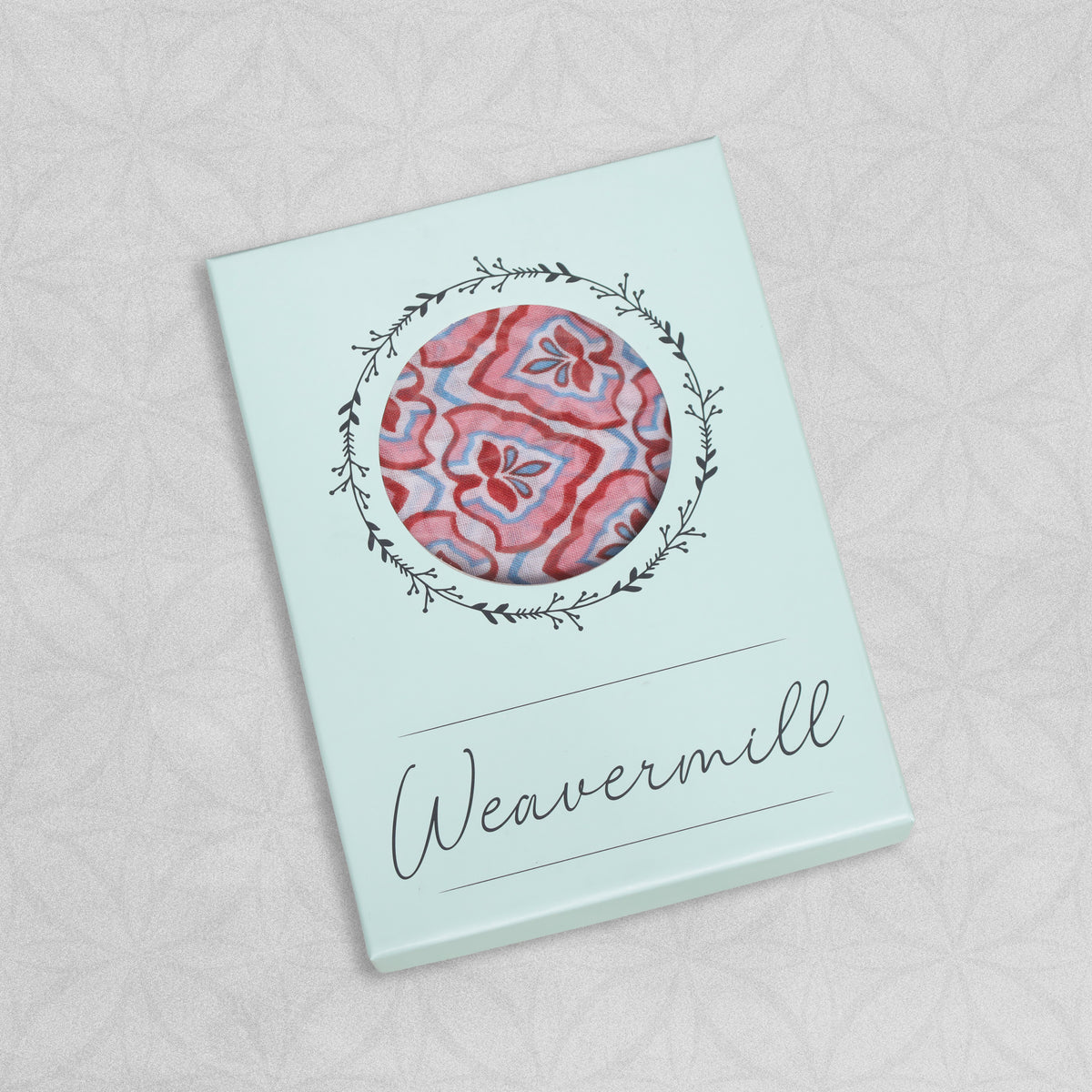 Weavermill Boxed Vintage Scarf " Triangle Leaf" - Various Colours