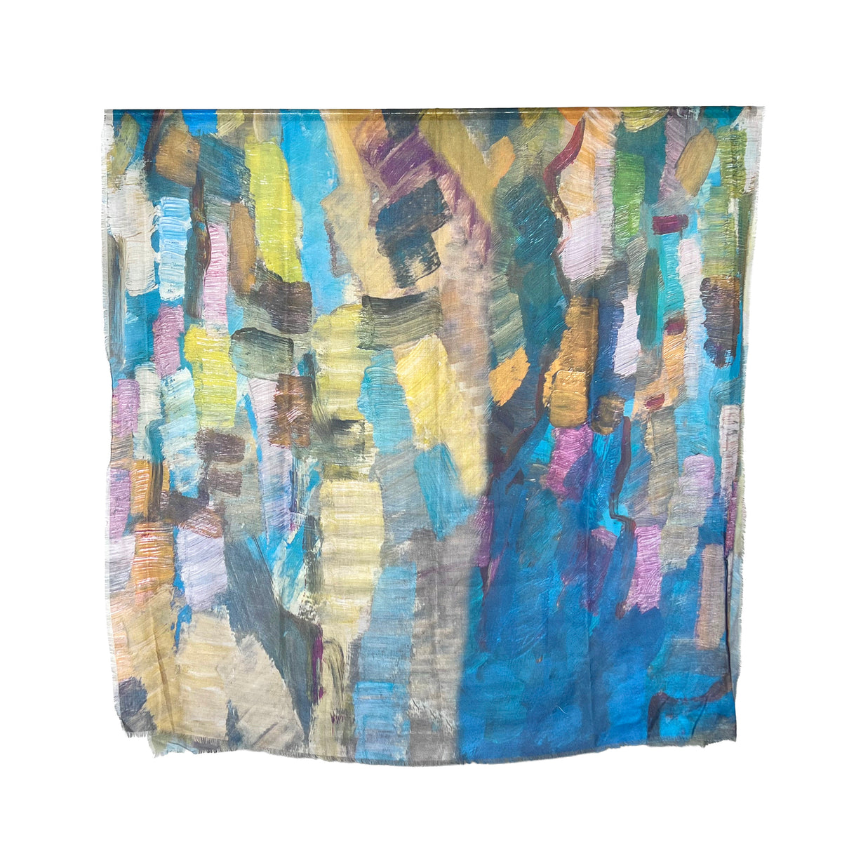Weavermill Boxed Vintage Scarf " Abstract Palette" - Various Colours