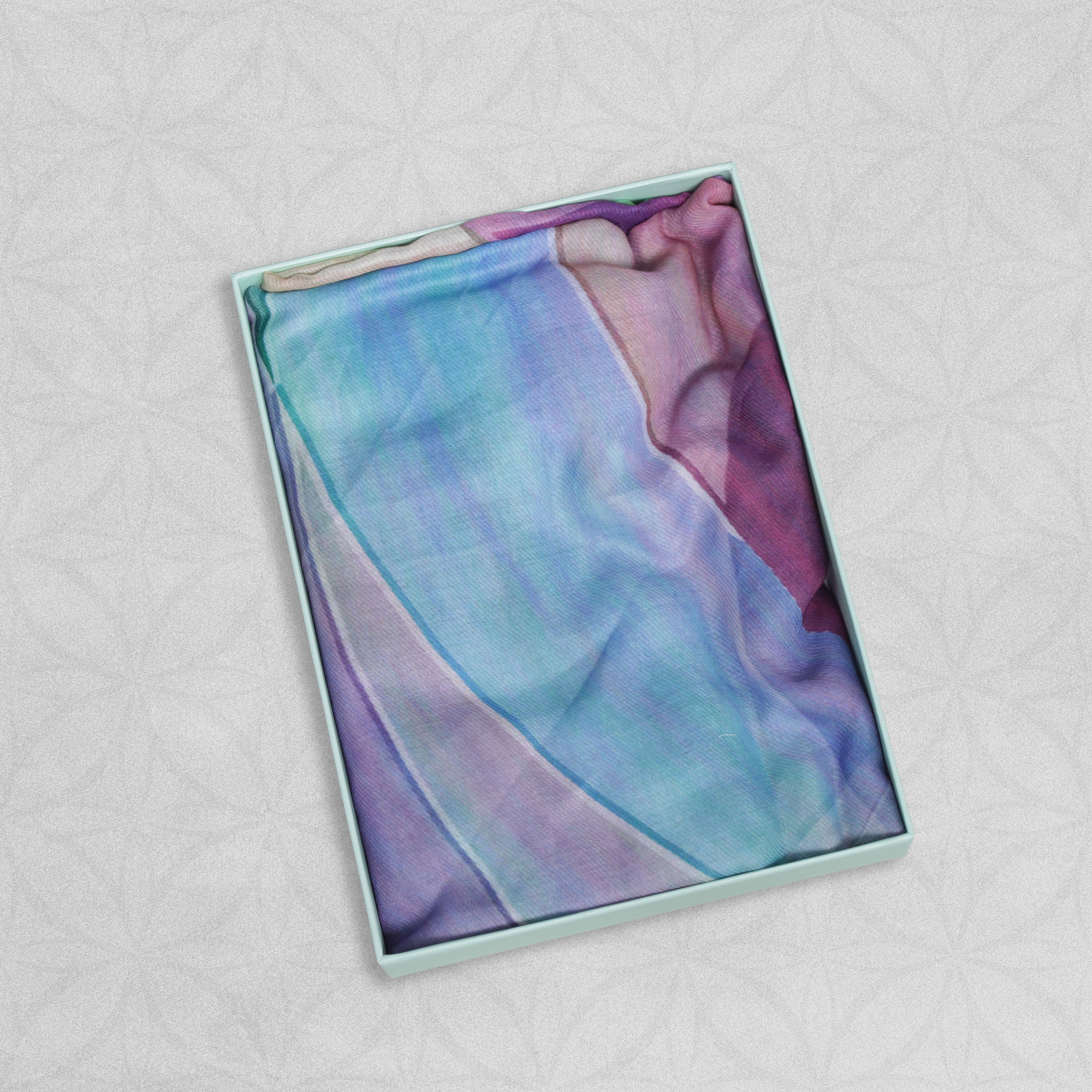 Weavermill Boxed Vintage Scarf " Waves " - Various Colours