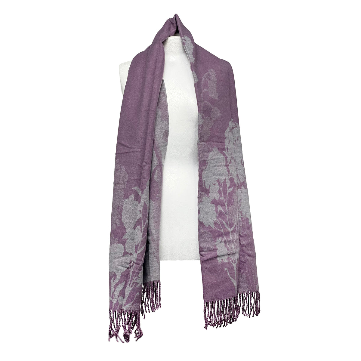 Weavermill Boxed Winter Scarf "Floral" - Various Colours