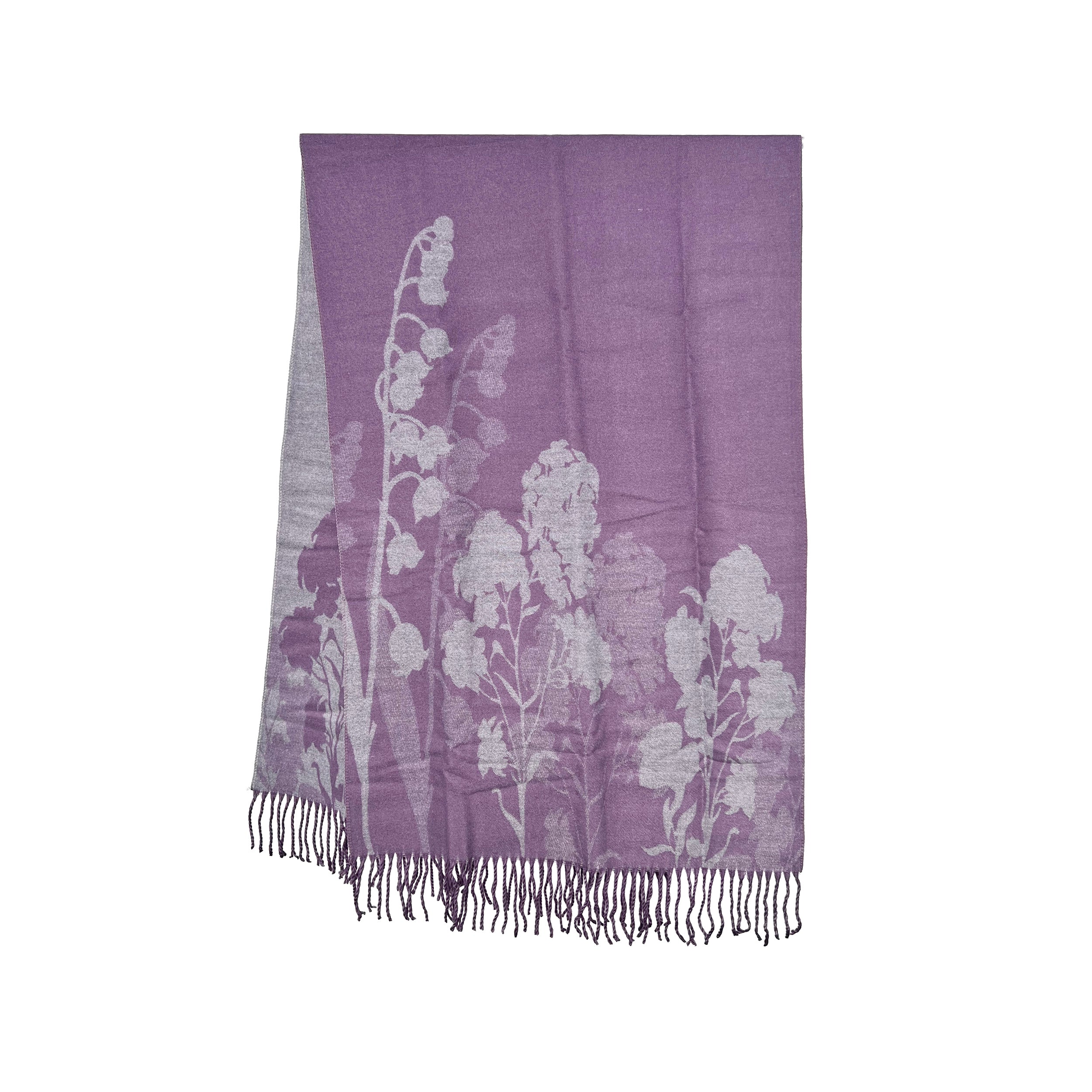 Weavermill Boxed Winter Scarf "Floral" - Various Colours